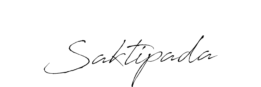 Design your own signature with our free online signature maker. With this signature software, you can create a handwritten (Antro_Vectra) signature for name Saktipada. Saktipada signature style 6 images and pictures png