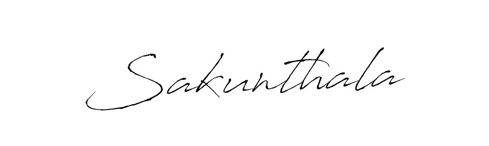 Sakunthala stylish signature style. Best Handwritten Sign (Antro_Vectra) for my name. Handwritten Signature Collection Ideas for my name Sakunthala. Sakunthala signature style 6 images and pictures png