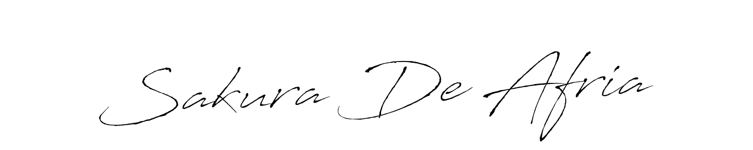 It looks lik you need a new signature style for name Sakura De Afria. Design unique handwritten (Antro_Vectra) signature with our free signature maker in just a few clicks. Sakura De Afria signature style 6 images and pictures png