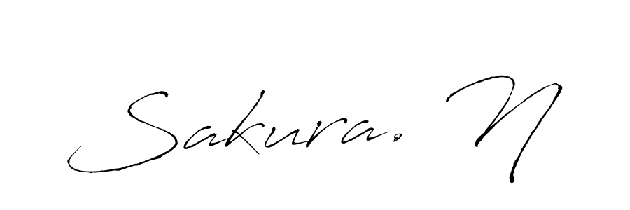 Here are the top 10 professional signature styles for the name Sakura. N. These are the best autograph styles you can use for your name. Sakura. N signature style 6 images and pictures png