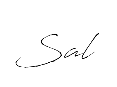 Create a beautiful signature design for name Sal . With this signature (Antro_Vectra) fonts, you can make a handwritten signature for free. Sal  signature style 6 images and pictures png