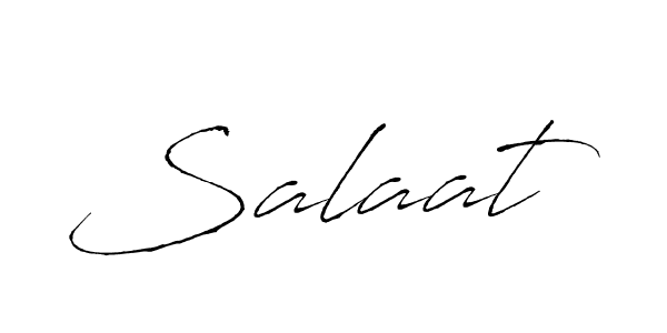 Also we have Salaat name is the best signature style. Create professional handwritten signature collection using Antro_Vectra autograph style. Salaat signature style 6 images and pictures png