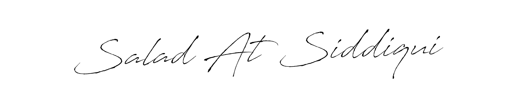 It looks lik you need a new signature style for name Salad At Siddiqui. Design unique handwritten (Antro_Vectra) signature with our free signature maker in just a few clicks. Salad At Siddiqui signature style 6 images and pictures png