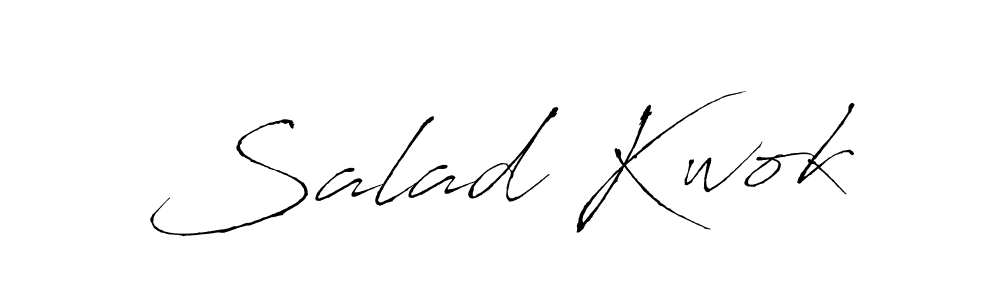 It looks lik you need a new signature style for name Salad Kwok. Design unique handwritten (Antro_Vectra) signature with our free signature maker in just a few clicks. Salad Kwok signature style 6 images and pictures png