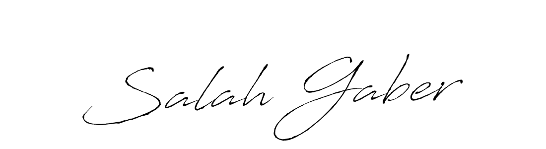 This is the best signature style for the Salah Gaber name. Also you like these signature font (Antro_Vectra). Mix name signature. Salah Gaber signature style 6 images and pictures png