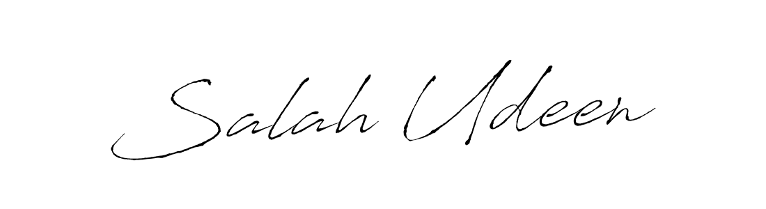 if you are searching for the best signature style for your name Salah Udeen. so please give up your signature search. here we have designed multiple signature styles  using Antro_Vectra. Salah Udeen signature style 6 images and pictures png