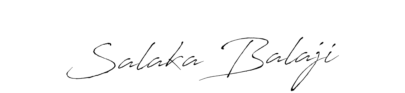 if you are searching for the best signature style for your name Salaka Balaji. so please give up your signature search. here we have designed multiple signature styles  using Antro_Vectra. Salaka Balaji signature style 6 images and pictures png