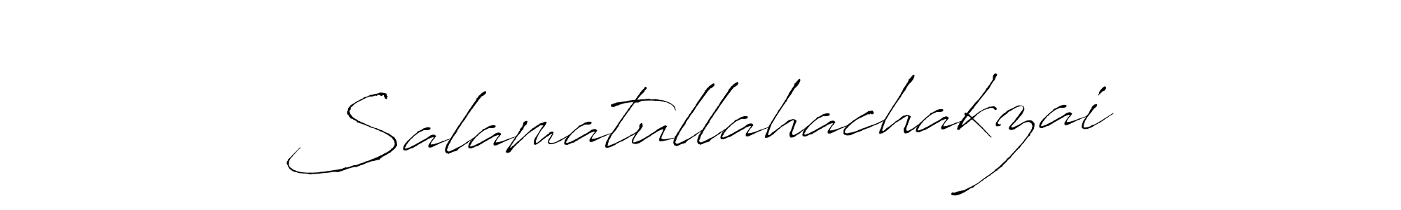 You can use this online signature creator to create a handwritten signature for the name Salamatullahachakzai. This is the best online autograph maker. Salamatullahachakzai signature style 6 images and pictures png