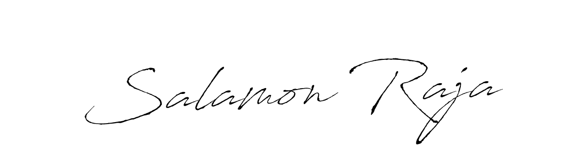 Make a beautiful signature design for name Salamon Raja. Use this online signature maker to create a handwritten signature for free. Salamon Raja signature style 6 images and pictures png