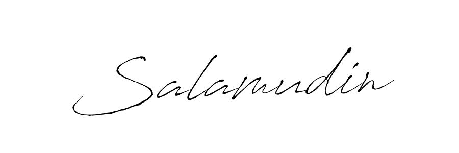 Make a beautiful signature design for name Salamudin. Use this online signature maker to create a handwritten signature for free. Salamudin signature style 6 images and pictures png