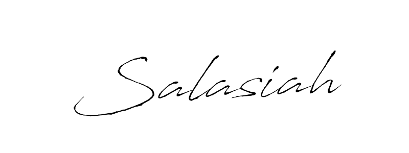 Make a beautiful signature design for name Salasiah. With this signature (Antro_Vectra) style, you can create a handwritten signature for free. Salasiah signature style 6 images and pictures png