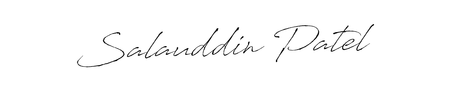 Make a beautiful signature design for name Salauddin Patel. Use this online signature maker to create a handwritten signature for free. Salauddin Patel signature style 6 images and pictures png