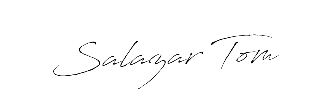Make a short Salazar Tom signature style. Manage your documents anywhere anytime using Antro_Vectra. Create and add eSignatures, submit forms, share and send files easily. Salazar Tom signature style 6 images and pictures png