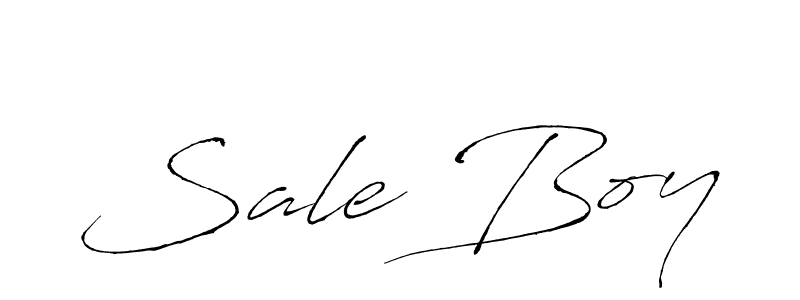 Use a signature maker to create a handwritten signature online. With this signature software, you can design (Antro_Vectra) your own signature for name Sale Boy. Sale Boy signature style 6 images and pictures png