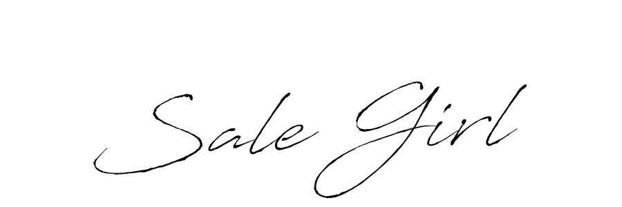 You should practise on your own different ways (Antro_Vectra) to write your name (Sale Girl) in signature. don't let someone else do it for you. Sale Girl signature style 6 images and pictures png