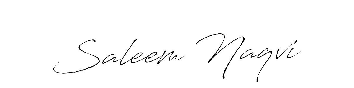 Use a signature maker to create a handwritten signature online. With this signature software, you can design (Antro_Vectra) your own signature for name Saleem Naqvi. Saleem Naqvi signature style 6 images and pictures png