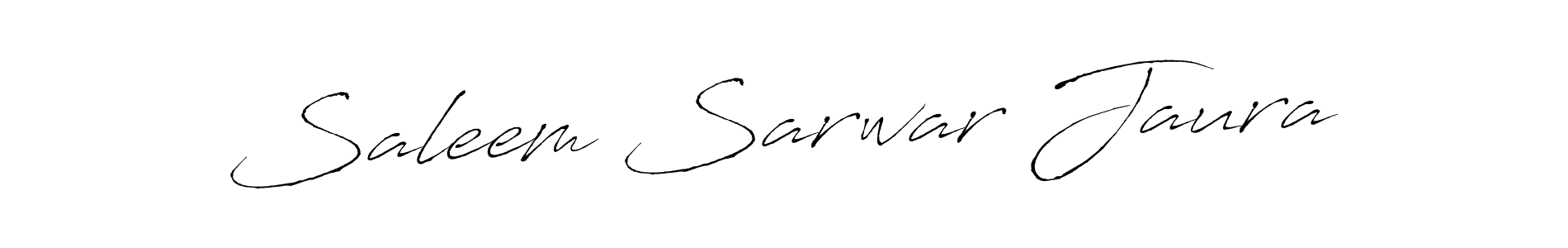 Also we have Saleem Sarwar Jaura name is the best signature style. Create professional handwritten signature collection using Antro_Vectra autograph style. Saleem Sarwar Jaura signature style 6 images and pictures png