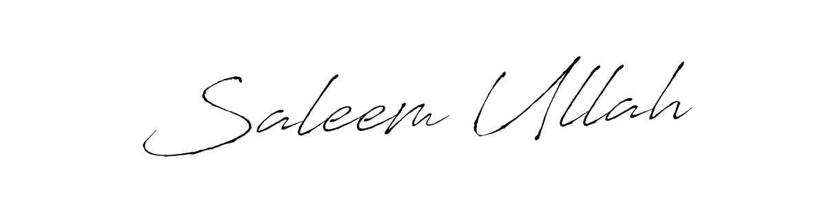 You should practise on your own different ways (Antro_Vectra) to write your name (Saleem Ullah) in signature. don't let someone else do it for you. Saleem Ullah signature style 6 images and pictures png