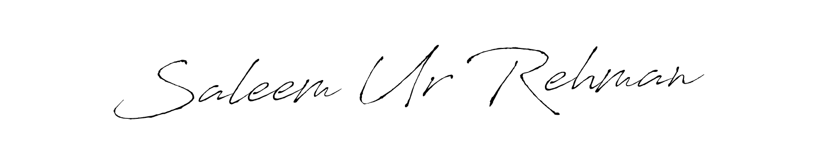 It looks lik you need a new signature style for name Saleem Ur Rehman. Design unique handwritten (Antro_Vectra) signature with our free signature maker in just a few clicks. Saleem Ur Rehman signature style 6 images and pictures png