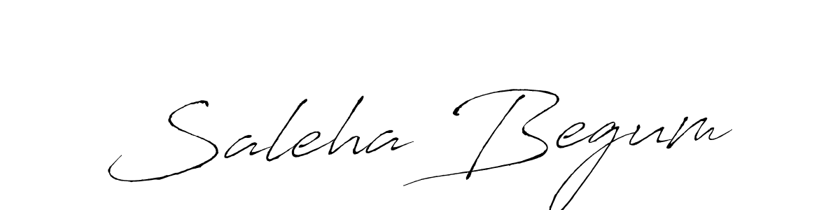 How to make Saleha Begum signature? Antro_Vectra is a professional autograph style. Create handwritten signature for Saleha Begum name. Saleha Begum signature style 6 images and pictures png