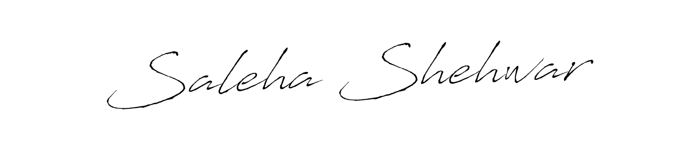 How to make Saleha Shehwar signature? Antro_Vectra is a professional autograph style. Create handwritten signature for Saleha Shehwar name. Saleha Shehwar signature style 6 images and pictures png