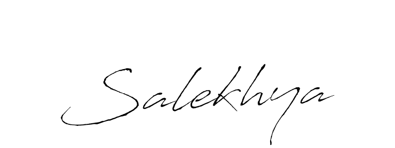 Use a signature maker to create a handwritten signature online. With this signature software, you can design (Antro_Vectra) your own signature for name Salekhya. Salekhya signature style 6 images and pictures png