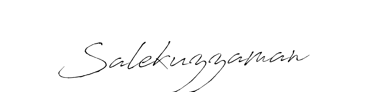 Antro_Vectra is a professional signature style that is perfect for those who want to add a touch of class to their signature. It is also a great choice for those who want to make their signature more unique. Get Salekuzzaman name to fancy signature for free. Salekuzzaman signature style 6 images and pictures png