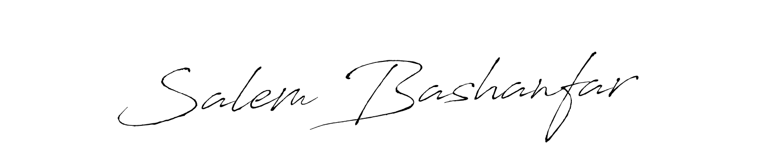 Use a signature maker to create a handwritten signature online. With this signature software, you can design (Antro_Vectra) your own signature for name Salem Bashanfar. Salem Bashanfar signature style 6 images and pictures png