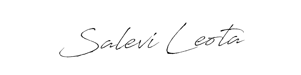 See photos of Salevi Leota official signature by Spectra . Check more albums & portfolios. Read reviews & check more about Antro_Vectra font. Salevi Leota signature style 6 images and pictures png
