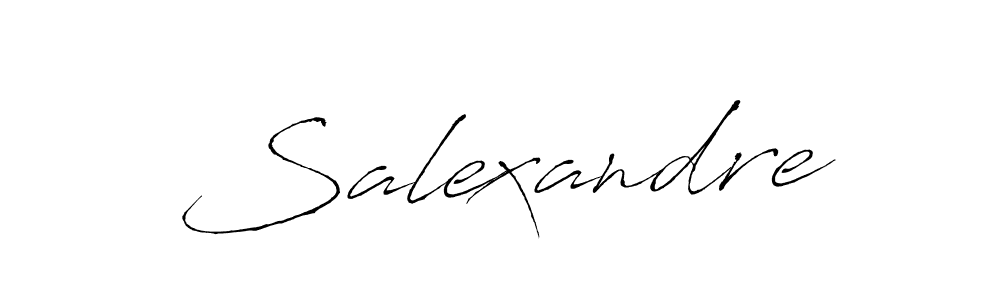 Also You can easily find your signature by using the search form. We will create Salexandre name handwritten signature images for you free of cost using Antro_Vectra sign style. Salexandre signature style 6 images and pictures png