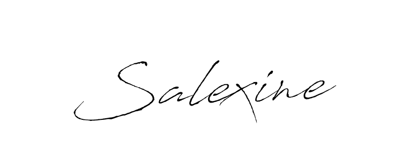 Salexine stylish signature style. Best Handwritten Sign (Antro_Vectra) for my name. Handwritten Signature Collection Ideas for my name Salexine. Salexine signature style 6 images and pictures png