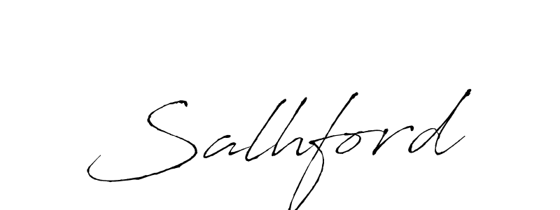 Salhford stylish signature style. Best Handwritten Sign (Antro_Vectra) for my name. Handwritten Signature Collection Ideas for my name Salhford. Salhford signature style 6 images and pictures png