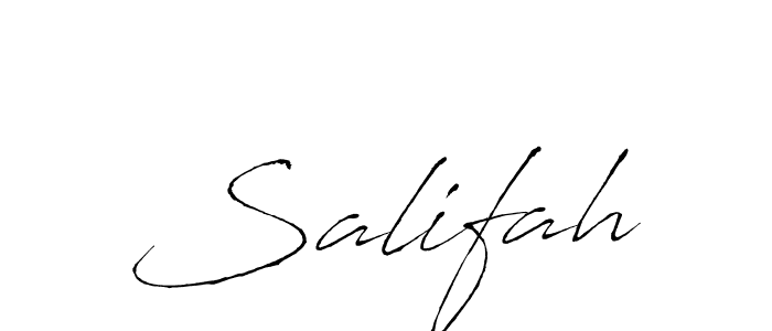 Create a beautiful signature design for name Salifah. With this signature (Antro_Vectra) fonts, you can make a handwritten signature for free. Salifah signature style 6 images and pictures png