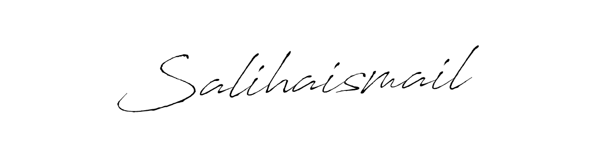 It looks lik you need a new signature style for name Salihaismail. Design unique handwritten (Antro_Vectra) signature with our free signature maker in just a few clicks. Salihaismail signature style 6 images and pictures png