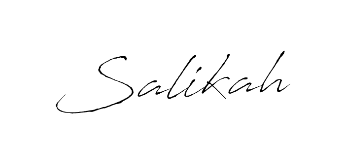 Also we have Salikah name is the best signature style. Create professional handwritten signature collection using Antro_Vectra autograph style. Salikah signature style 6 images and pictures png