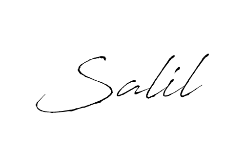 How to make Salil signature? Antro_Vectra is a professional autograph style. Create handwritten signature for Salil name. Salil signature style 6 images and pictures png