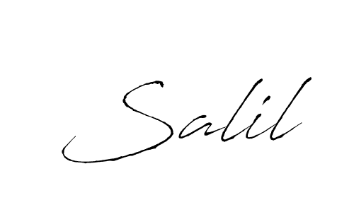 The best way (Antro_Vectra) to make a short signature is to pick only two or three words in your name. The name Salil include a total of six letters. For converting this name. Salil signature style 6 images and pictures png