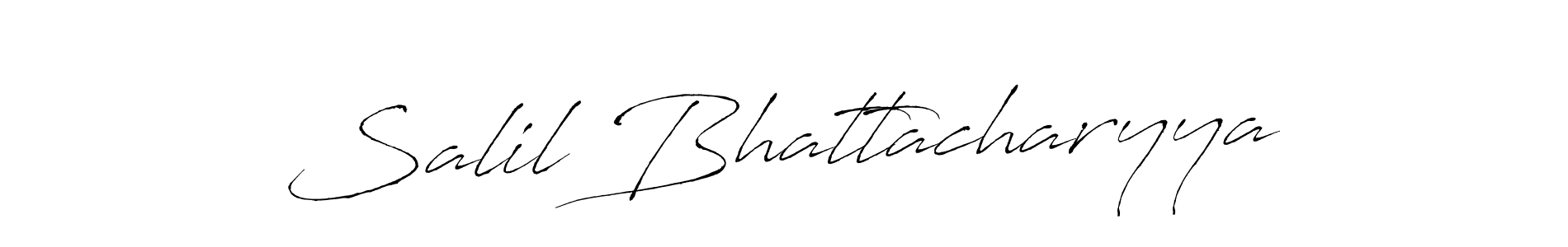 Create a beautiful signature design for name Salil Bhattacharyya. With this signature (Antro_Vectra) fonts, you can make a handwritten signature for free. Salil Bhattacharyya signature style 6 images and pictures png