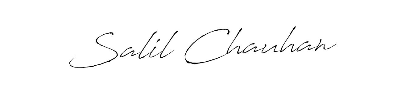 It looks lik you need a new signature style for name Salil Chauhan. Design unique handwritten (Antro_Vectra) signature with our free signature maker in just a few clicks. Salil Chauhan signature style 6 images and pictures png