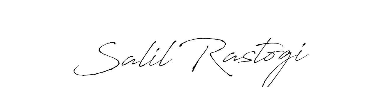 How to make Salil Rastogi signature? Antro_Vectra is a professional autograph style. Create handwritten signature for Salil Rastogi name. Salil Rastogi signature style 6 images and pictures png