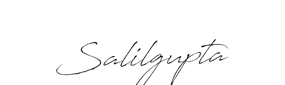 How to make Salilgupta signature? Antro_Vectra is a professional autograph style. Create handwritten signature for Salilgupta name. Salilgupta signature style 6 images and pictures png