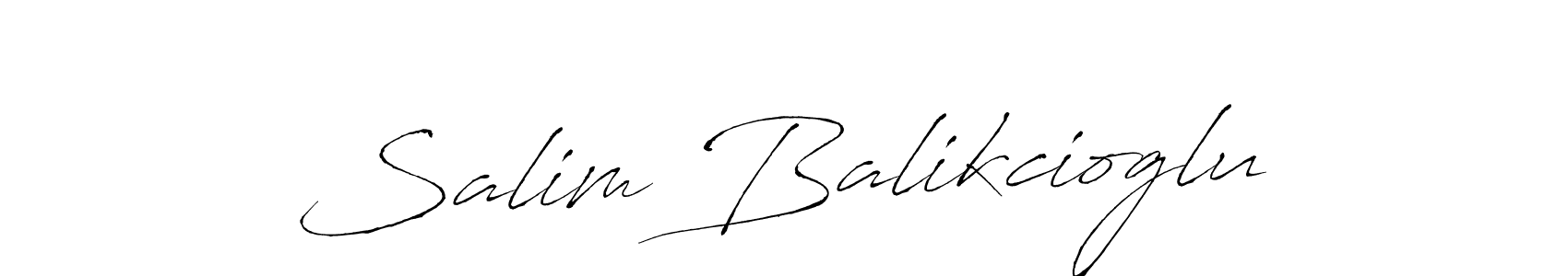 if you are searching for the best signature style for your name Salim Balikcioglu. so please give up your signature search. here we have designed multiple signature styles  using Antro_Vectra. Salim Balikcioglu signature style 6 images and pictures png