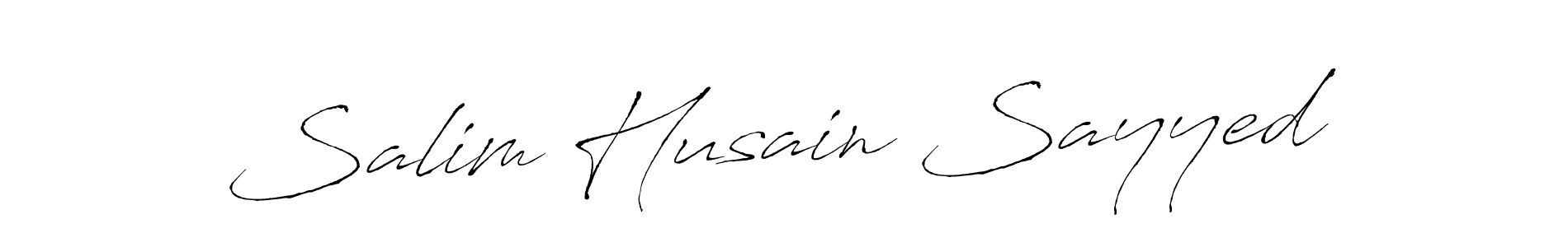 Make a beautiful signature design for name Salim Husain Sayyed. Use this online signature maker to create a handwritten signature for free. Salim Husain Sayyed signature style 6 images and pictures png