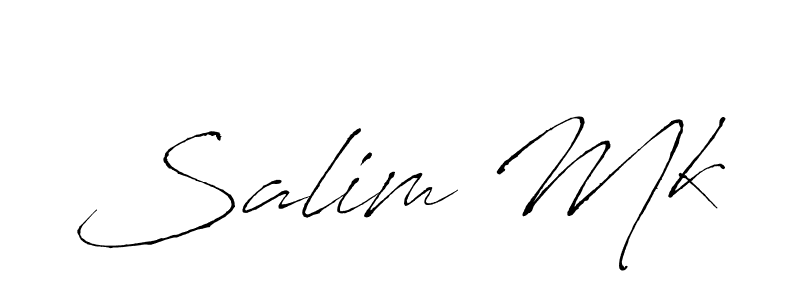 Antro_Vectra is a professional signature style that is perfect for those who want to add a touch of class to their signature. It is also a great choice for those who want to make their signature more unique. Get Salim Mk name to fancy signature for free. Salim Mk signature style 6 images and pictures png