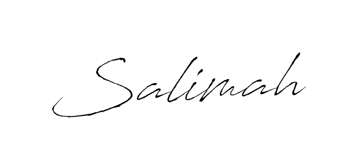 How to make Salimah name signature. Use Antro_Vectra style for creating short signs online. This is the latest handwritten sign. Salimah signature style 6 images and pictures png
