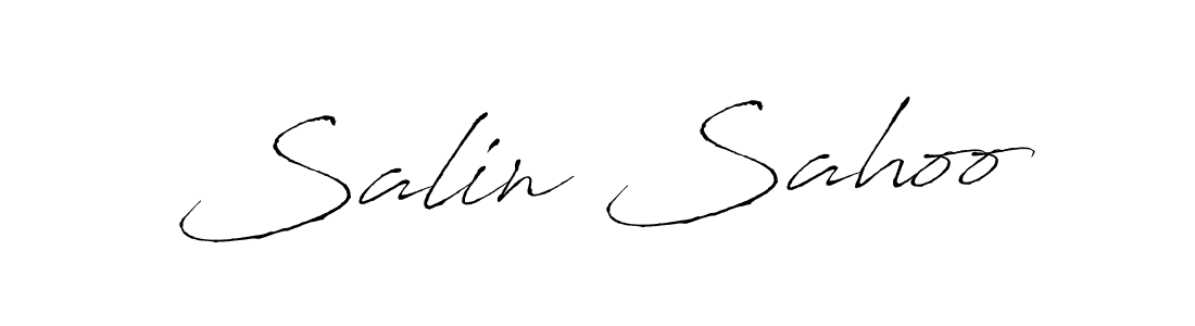 Design your own signature with our free online signature maker. With this signature software, you can create a handwritten (Antro_Vectra) signature for name Salin Sahoo. Salin Sahoo signature style 6 images and pictures png