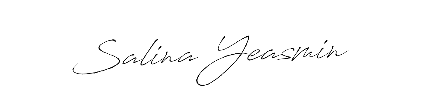 Also we have Salina Yeasmin name is the best signature style. Create professional handwritten signature collection using Antro_Vectra autograph style. Salina Yeasmin signature style 6 images and pictures png
