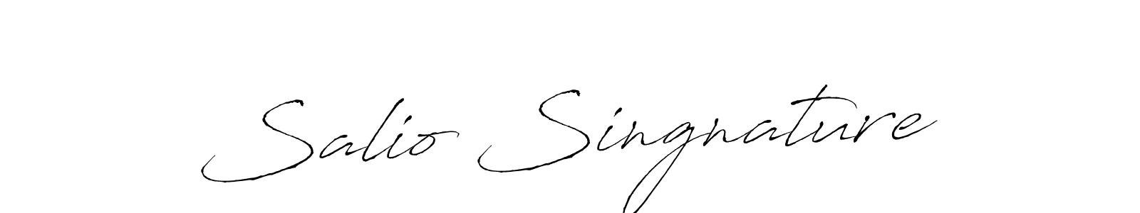 Use a signature maker to create a handwritten signature online. With this signature software, you can design (Antro_Vectra) your own signature for name Salio Singnature. Salio Singnature signature style 6 images and pictures png
