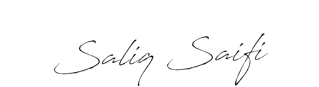 Saliq Saifi stylish signature style. Best Handwritten Sign (Antro_Vectra) for my name. Handwritten Signature Collection Ideas for my name Saliq Saifi. Saliq Saifi signature style 6 images and pictures png