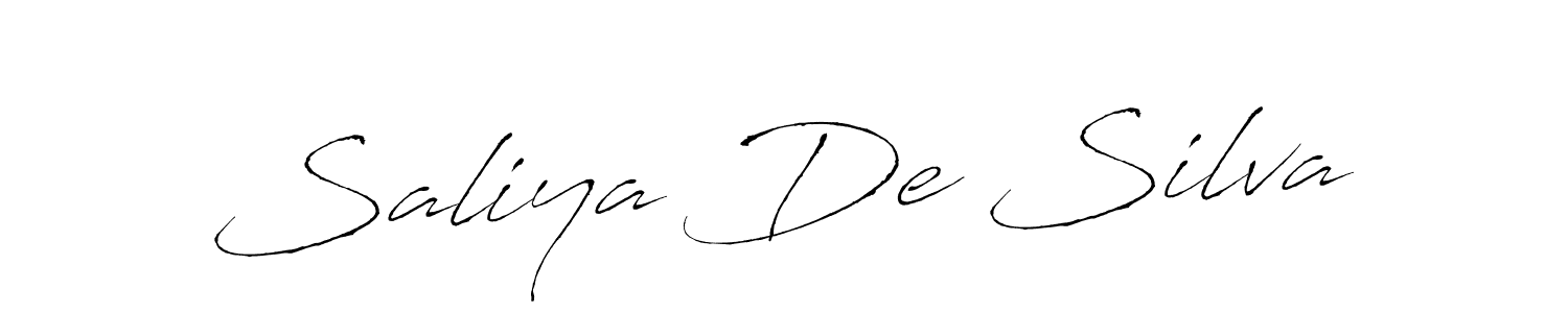 This is the best signature style for the Saliya De Silva name. Also you like these signature font (Antro_Vectra). Mix name signature. Saliya De Silva signature style 6 images and pictures png